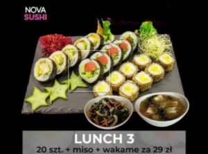 Nova Sushi Lunch Menu