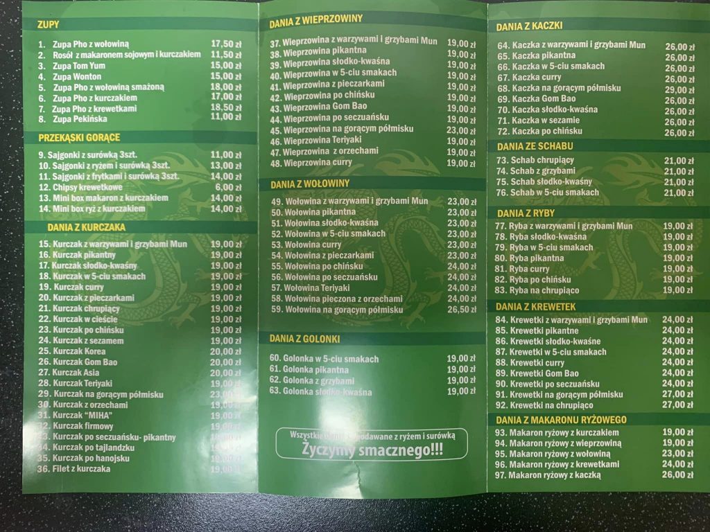 Menu Bar Asia Duc Tai - zdjęcie 2
