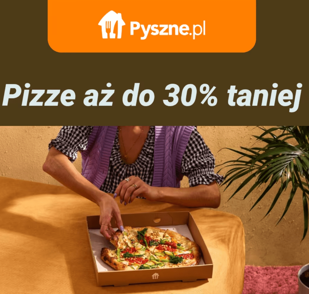 pizze 30% taniej
