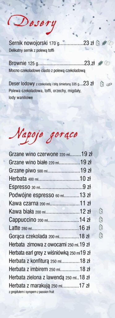 Menu Wieża Ciśnień - zdjęcie 4