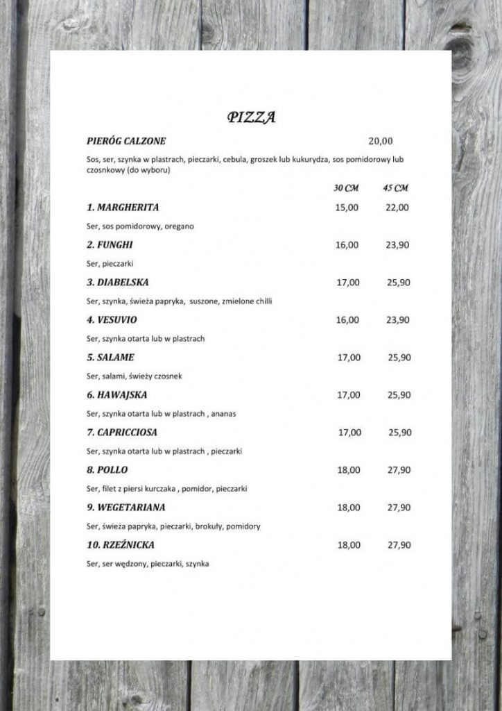 Pizzeria Szachownica