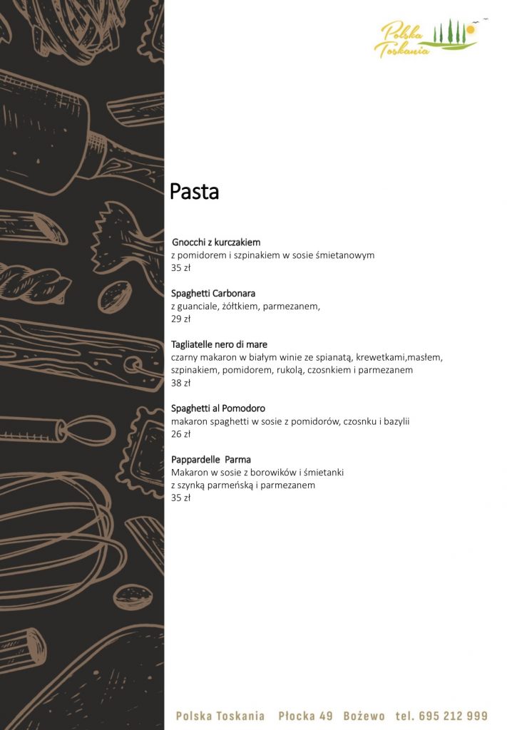 Menu Polska Toskania - zdjęcie 4