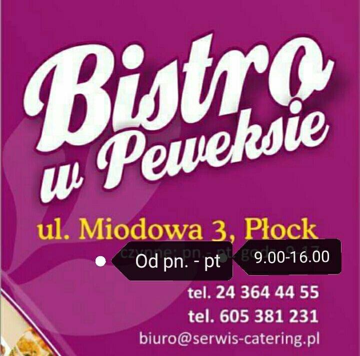 Bistro w Peweksie