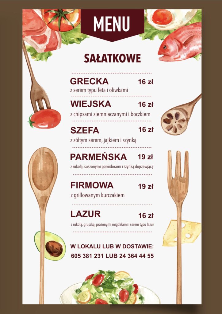 Menu Bistro w Peweksie - zdjęcie 1