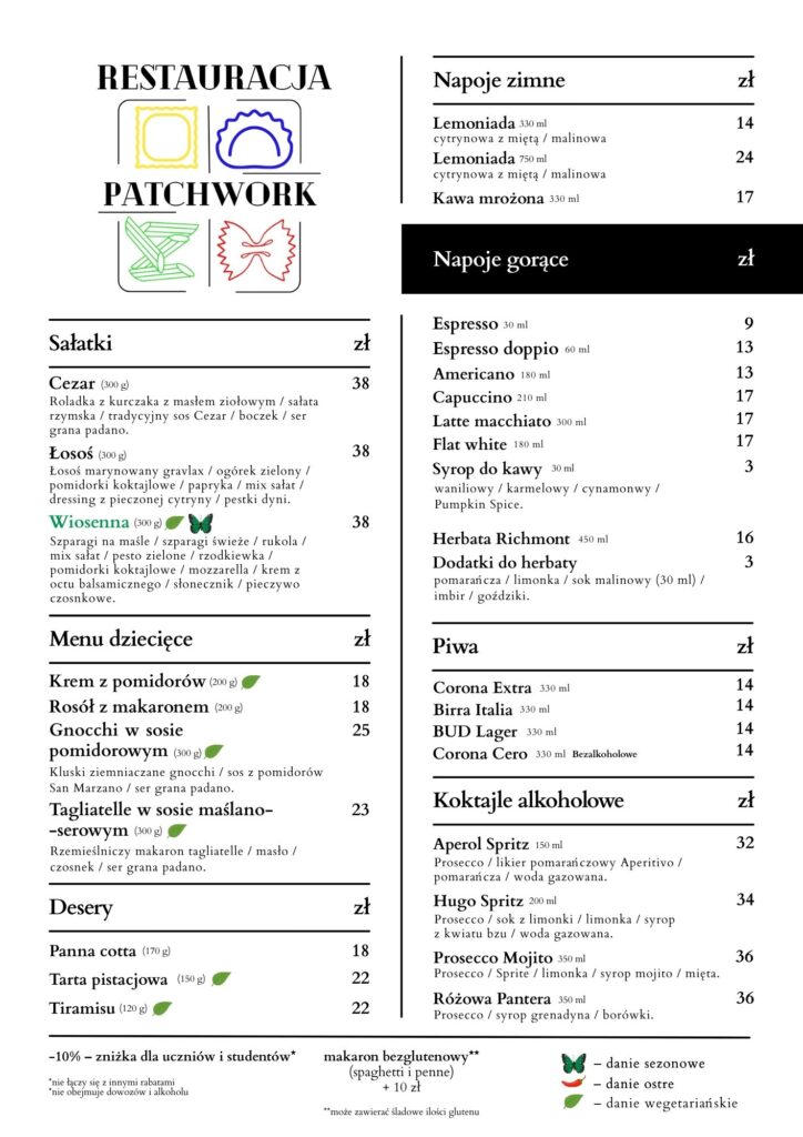 Menu Patchwork - zdjęcie 4