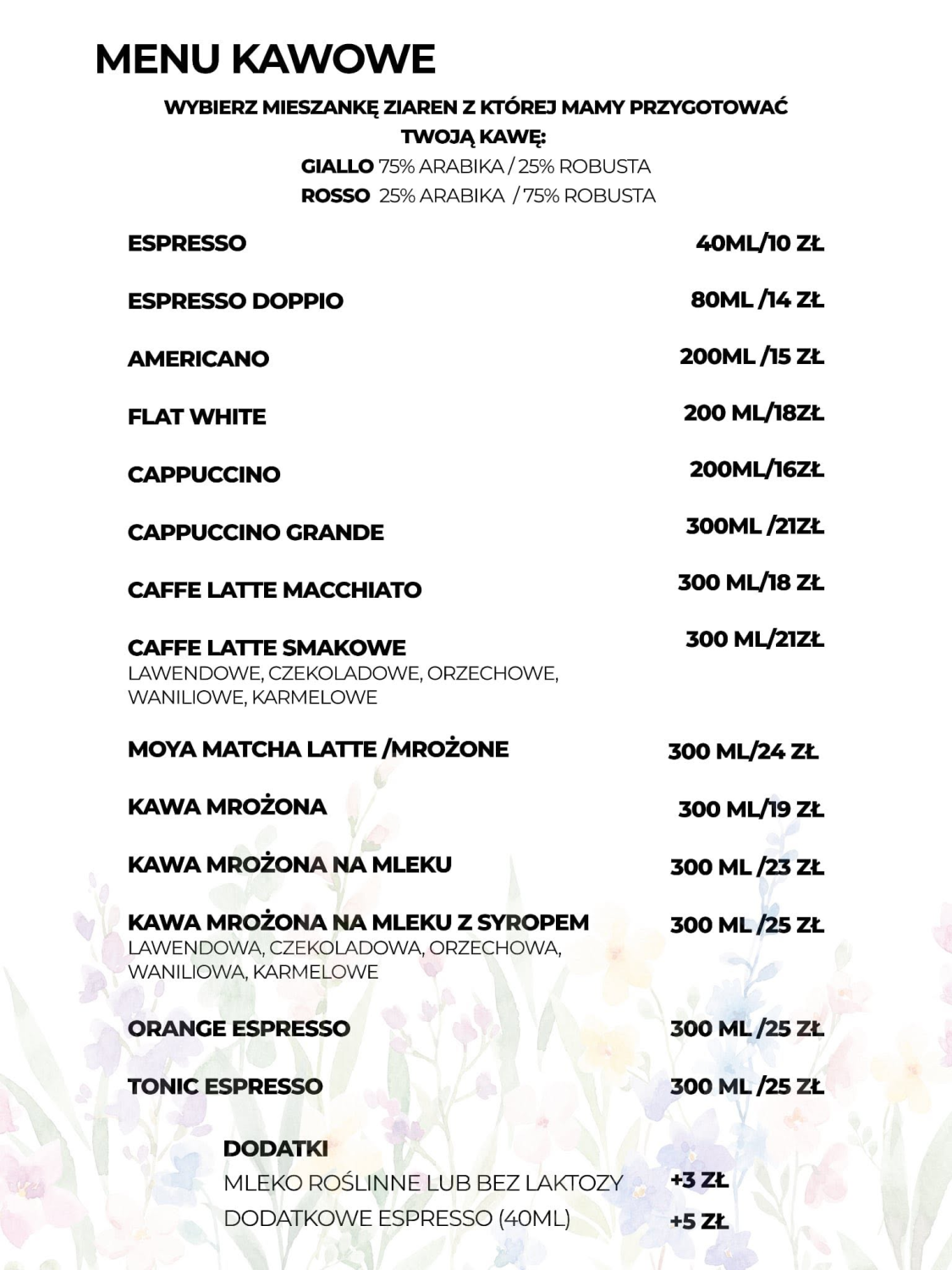 Menu Pierwsza Kawa by Aleksandra Piegat - zdjecie 2